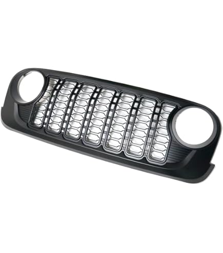 Amazon | JKラングラー 07 バッド フェイス 社外 ラジエーター グリル