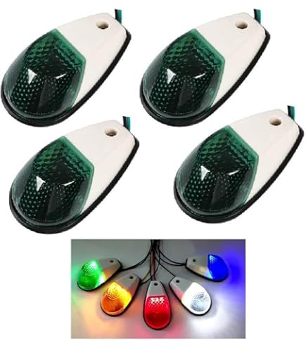 マーカーランプ4個セット　トラック　デコトラ　デコチャリ マーカーランプ4個セット トラック デコトラ デコチャリ 楽天