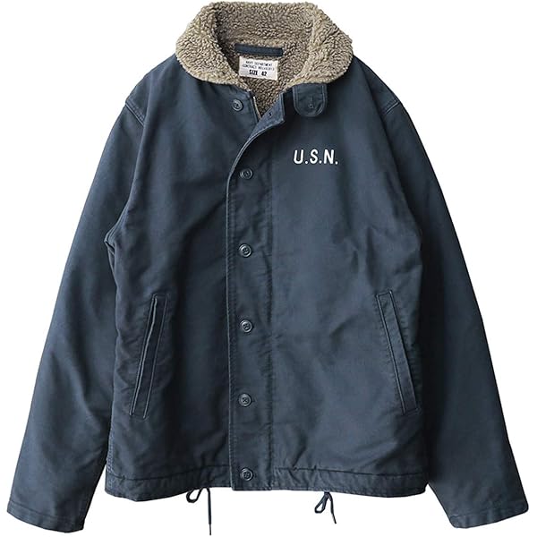 Amazon | アメリカ軍 N-1 デッキジャケット 【 36／Mサイズ 】 JJ105YN