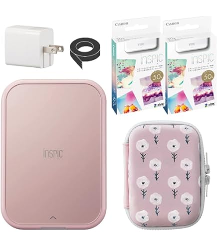 Amazon.co.jp: 【セット買い】キヤノン Canon スマホ専用ミニフォト