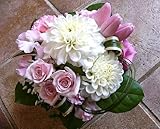 パラボッセオリジナル デザイナーにおまかせ フラワーアレンジメント Mサイズ (ピンク系)