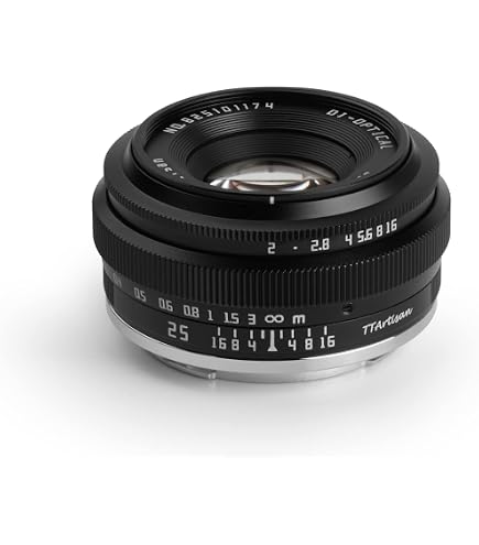 Amazon.co.jp: TTArtisan 25mm F2 aps-c 広角手動 E マウントカメラ