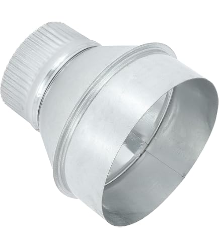 Amazon.co.jp: PATIKIL 150 mm - 100 mm 偏心ダクトレデューサー 2個