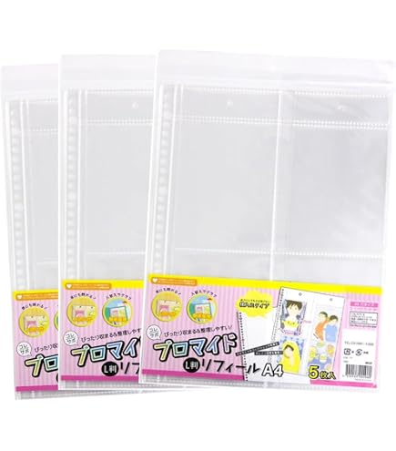 Amazon | コレサポ コレクションリフィール L判ブロマイド用 A4 30穴