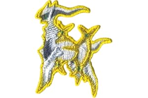 稲垣服飾 ポケットモンスター ポケモン シール ワッペン シール ・ アイロン 接着両用タイプ アルセウス POS033