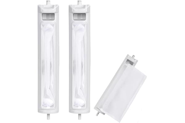 [Set of 2] Machine Washable Lint Filter ES-LP1 ES-LP2 Compatible Scum Removal Net Lint Filter Washing Machine Dust Removal Ne