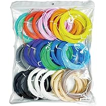 Amazon.co.jp: フィラメントセット 17色 30個 3Dペン PCL フィラメント