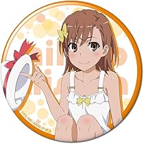 Amazon | とある科学の超電磁砲S 缶バッジ デザイン01(御坂美琴