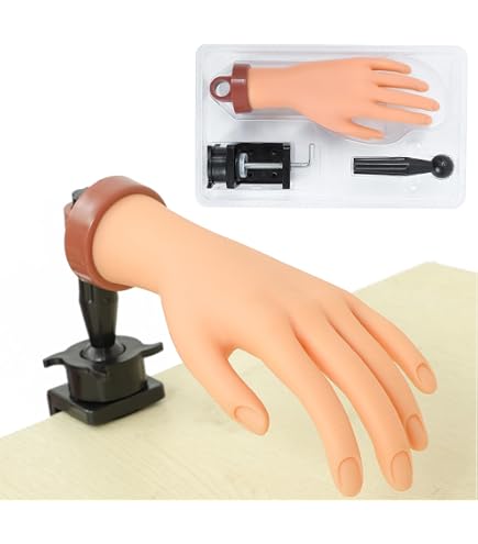 Amazon.co.jp: ハンドマネキン ネイルアートツール 練習用 ネイリスト