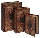 IMAX 1934-3 Set of 3 Jarrow Book Box Collection