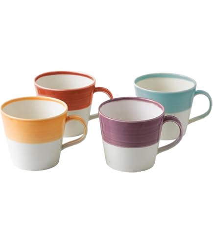 Amazon.co.jp: Royal Doulton 1815 ライトカラーマグ 0.45L (4個セット