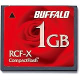 BUFFALO コンパクトフラッシュ 1GB RCF-X1GY