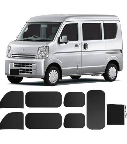 アイズ　ウィンドーバグネットエブリイ バン DA17V 前後セット Aizu ウィンドーバグネット セカンド(2枚)セット エブリィ バン