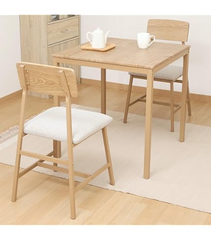 Amazon｜不二貿易 ダイニングテーブルセット 2人用 3点セット テーブル 