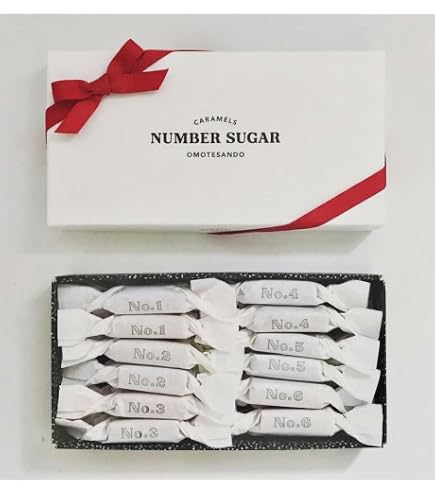 Amazon | NUMBER SUGAR ナンバーシュガー 12ピースBOX Amazon | NUMBER SUGAR ナンバーシュガー 12ピースBOX