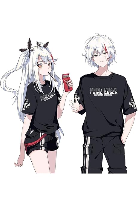 Amazon.co.jp: Yostar アズールレーン 4周年記念 やや波Tシャツ : ホビー