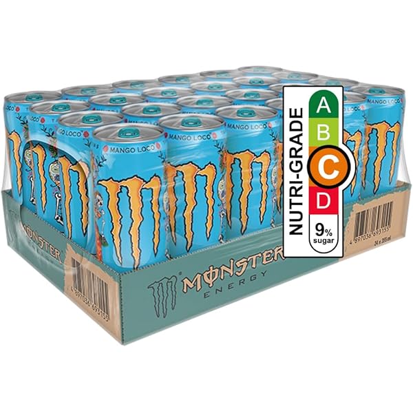 Monster Energy Zero Ultra Case, 24 x 355ml : Amazon.sg: Grocery
