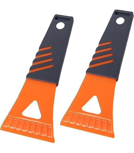 Amazon.co.jp: 霜取りヘラ 雪かき スノーブラシ アイススクレーパー