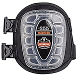 Ergodyne ProFlex 355 Short Cap Injected Gel Knee Pads, Black by Ergodyne