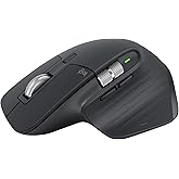 Logitech MX Master 3S - Wireless Performance Mouse with Ultra-Fast Scrolling, Ergo, 8K DPI, Track on Glass, Quiet Clicks, USB