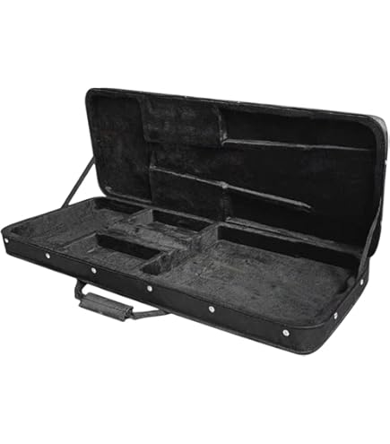 Amazon | alljita カスタム ダブルネックギターケース 長方形型ギター