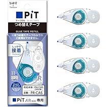 Amazon | トンボ鉛筆 テープのり ピットエアーミニ つめ替え