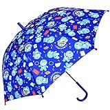 子供 傘 カサ 45cm 50cm ドラえもん DORAEMON 手開き 雨傘 雨具 学童傘 保育園 小学生 8本骨 男の子 fo-47e207 50cm ブルー