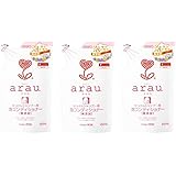 【まとめ買い】arau. アラウ 泡コンディショナー 詰替用 無添加 450ml（せっけんシャンプー用） × 3個
