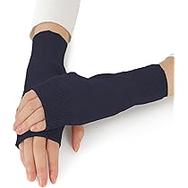 Amazon | 絹屋 シルク100% アームウォーマー レディース メンズ