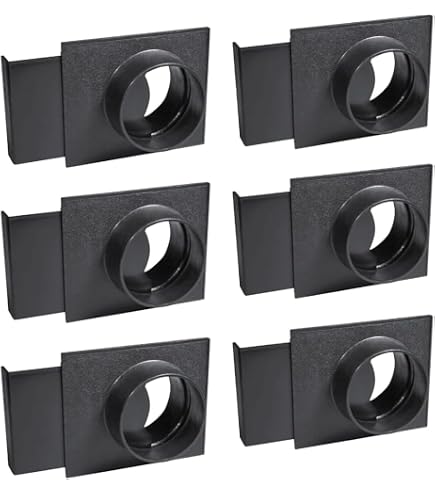 POWERTEC 70107V 4-Inch T-Fitting For Dust Collection Hose - ABS Plastic, Airtight Connector For Workshop Systems