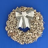 彩か SAIKA 【クリスマス】 リース 金 ゴールド デコレーション 飾り Pineneedle Wreath w/Double Ribon CXQ-103