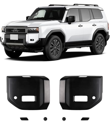 ランクル250 F・Rバンパーガーニッシュ&ランクルFJ Fバンパーガーニッシュ Amazon | TARCELL ランクル250 ZX VX GX フロントバンパーガーニッシュ
