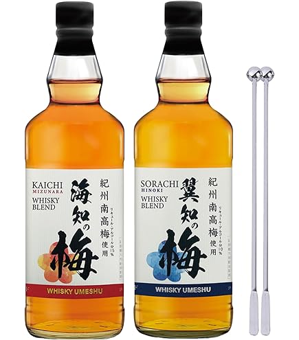 Amazon.co.jp: 海知の梅 ウイスキーブレンド 梅酒 720ml ミズナラ樽