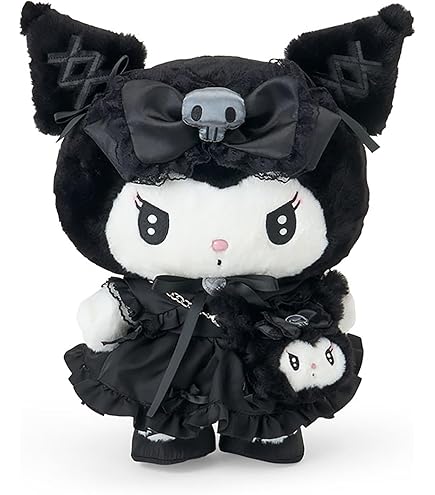 マイメロディ - サンリオ　マイメロディ　月夜のメロクロシリーズ　ぬいぐるみ　ドール　激レア マイメロディ - サンリオ🎀 マイメロディ 月夜のメロクロ