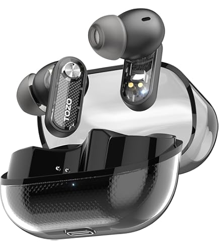 Amazon.co.jp: 集音機能付きワイヤレスイヤホン ASMOLA 両耳装用