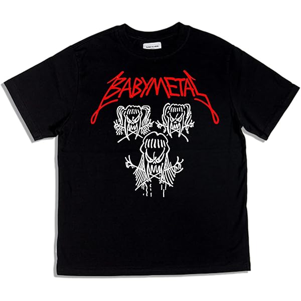 Amazon | [ESTGC] ベビーメタル BABYMETAL ロック バンド tシャツ 