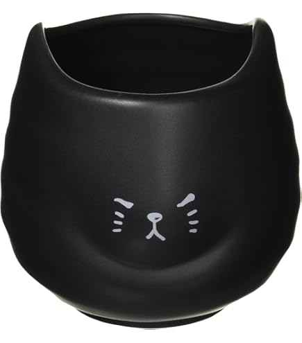 Amazon | 矢合直彦 作 ねこの湯呑み 陶器 コップ カップ ねこ 猫