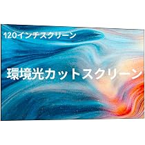 Amazon | Valerion 120インチ フレネル ALR プロジェクタースクリーン