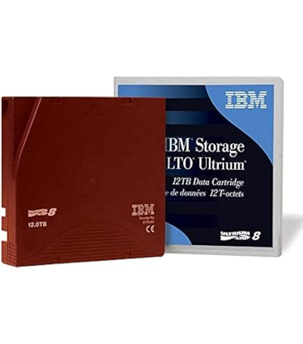 Amazon | IBM LTO Ultrium-5 1.5TB/3.0TB 5/pk | IBM | DATカセット