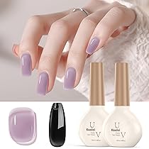 Amazon | kanfei ジェルネイル カラージェル 13ml*2 シアーカラー 高