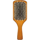 貝印(Kai Corporation) 姫椿のパドルブラシ ヘアブラシ 頭皮 マッサージ 木製 木製櫛 美髪ケア 女性用 ブラウン 1個 (x 1)