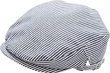 Lee(リー) CAP キャップ ハンチング 帽子 ワークキャップ bm-lca99002 ホワイト×ブルー(ヒッコリー) フリー