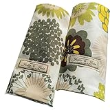 よだれカバー　よだれパッド　日本製 (フラワーグリーン)通常配送無料