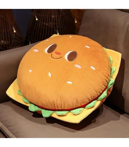 ドムドムハンバーガー　　もちもちハンバーガークッションXL ドムドムハンバーガー もちもちハンバーガークッションXL