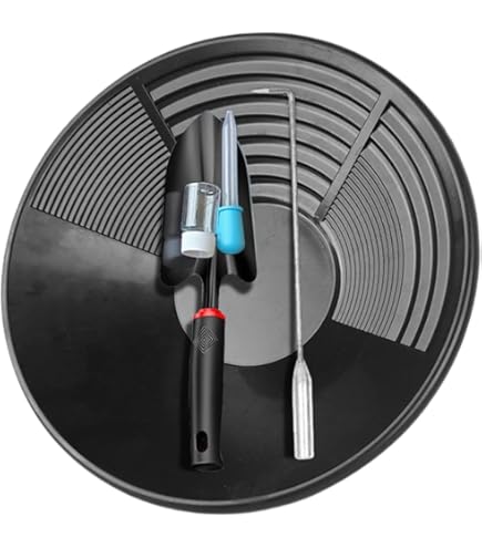 Amazon.co.jp: 砂金採り道具 パンニング皿 ゴールドプロスペクティング