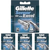Amazon.co.jp: Gillette ジレット センサーエクセル 単品 替刃10個 髭