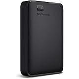WD ポータブルHDD 5TB USB3.0 ブラック WD Elements Portable 外付けハードディスク / 2年保証 WDBU6Y0050BBK-WESN