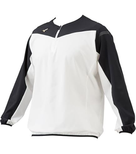 Amazon | [ミズノ] プロ ハーフZIPトレーニングジャケット 野球 ウェア