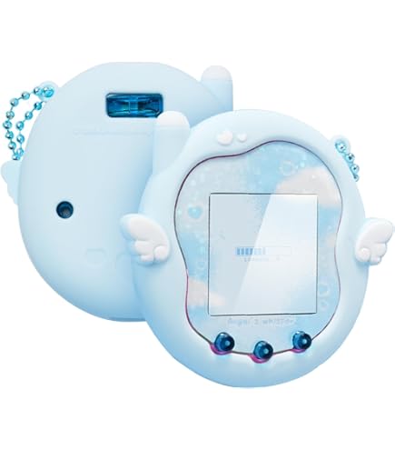 たまごっちユニ ブルー 保護カバーフィルム付き Amazon | For Tamagotchi Uni保護 ケース たまごっち用 シリコン防水