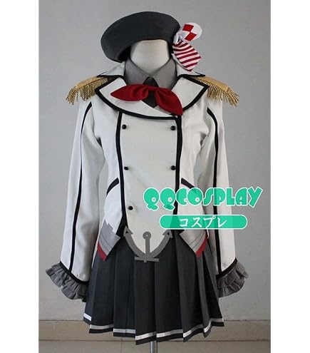 Amazon.co.jp: 艦隊これくしょん 鹿島 コスプレ 制服 艦娘 かしま